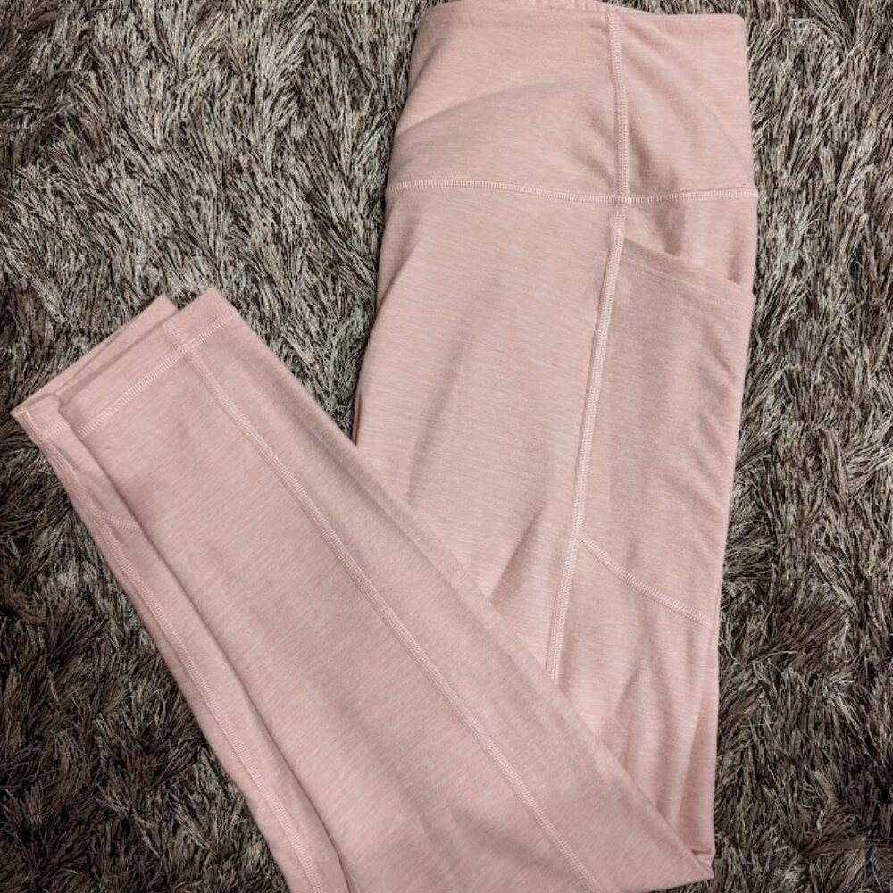 Victoria's Secret Super Soft Leggings MED Pink Heather NWOT